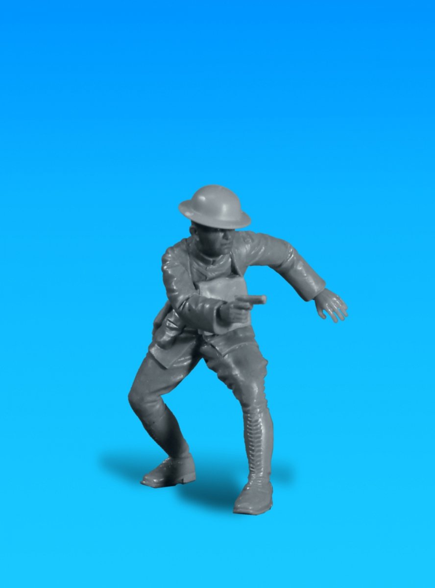 ICM 35693 US Infantry (1918) (4 figures) 1/35 – Bild 8