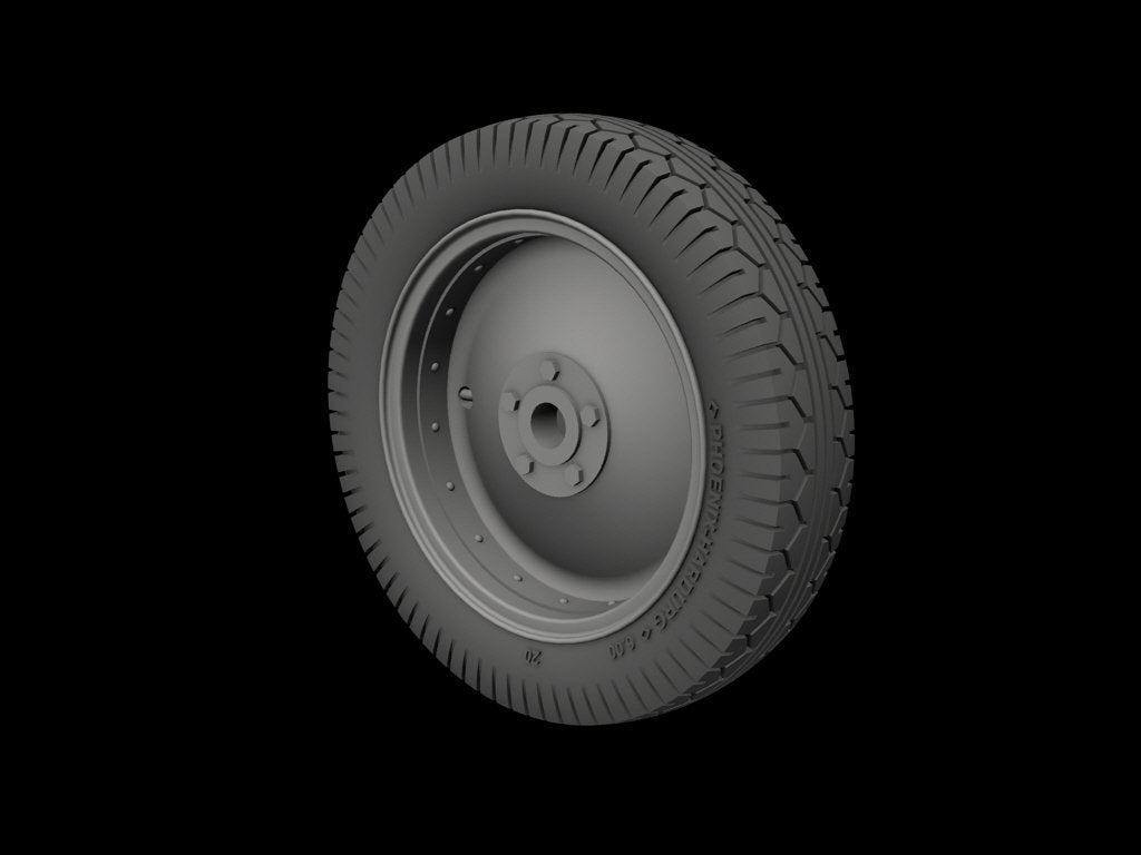 Panzer Art RE35-209 Road wheels for FlaK/Nebelwerfer trailers (commercial pattern B) 1/35 – obrázek 2