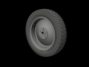 Panzer Art RE35-209 Road wheels for FlaK/Nebelwerfer trailers (commercial pattern B) 1/35 – obrázek 2