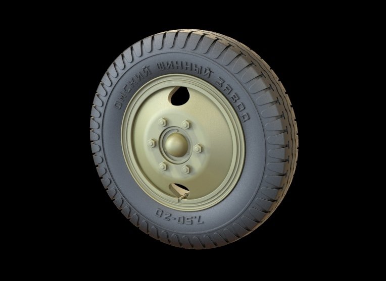 Panzer Art RE35-531 ZiS-5 road wheels (Omskij Zavod) 1/35