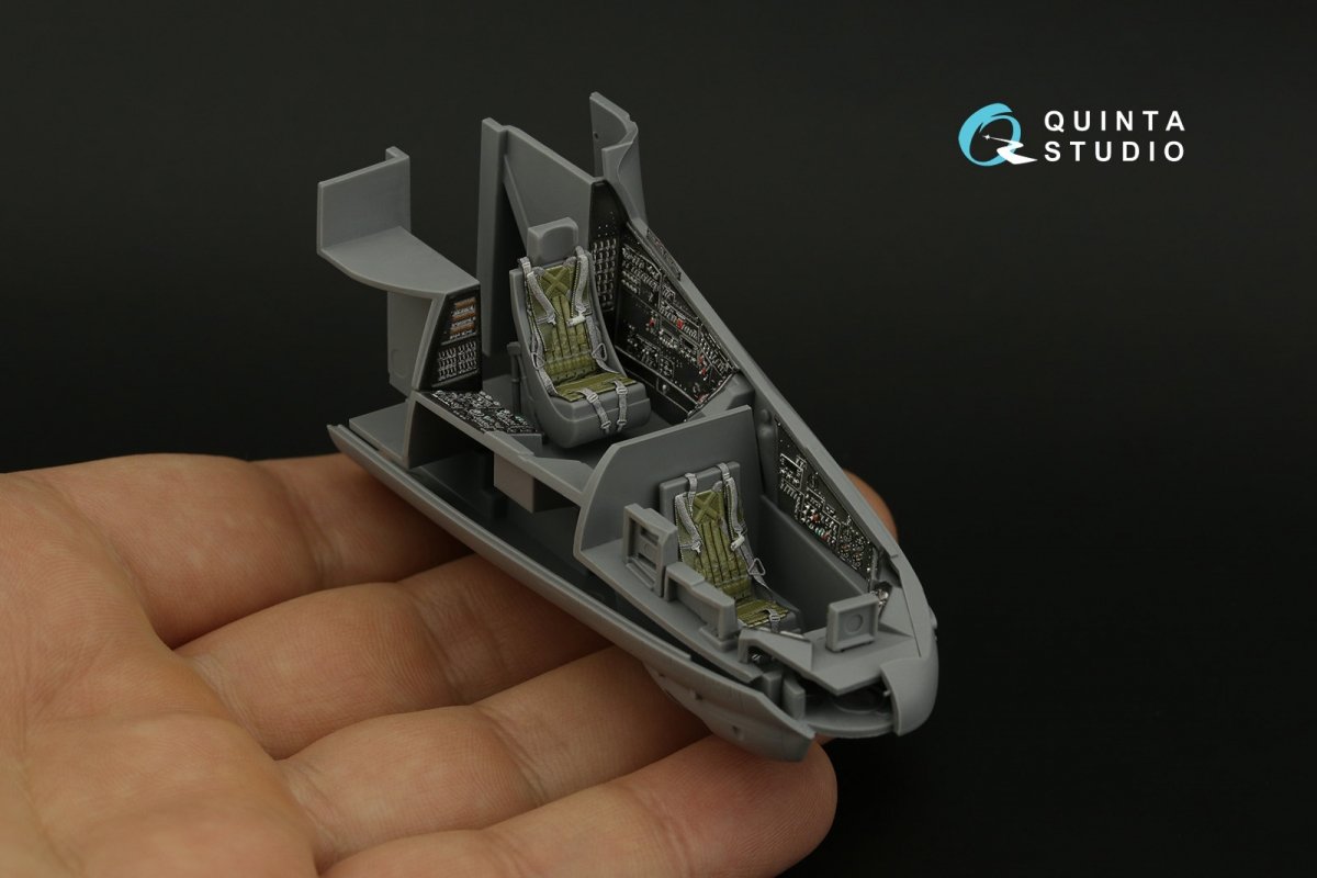 Quinta Studio QD48295 Mi-35M 3D-Printed &amp;amp; colored Interior on decal paper (Zvezda) 1/48 – image 3