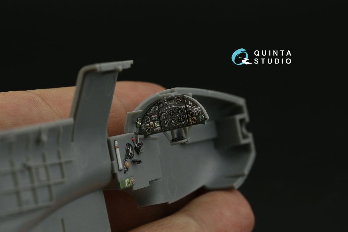 Quinta Studio QDS-48534 Fairey Fulmar Mk.II 3D-Printed &amp;amp; colored Interior on decal paper (Trumpeter) (small version) 1/48 – imagen 8
