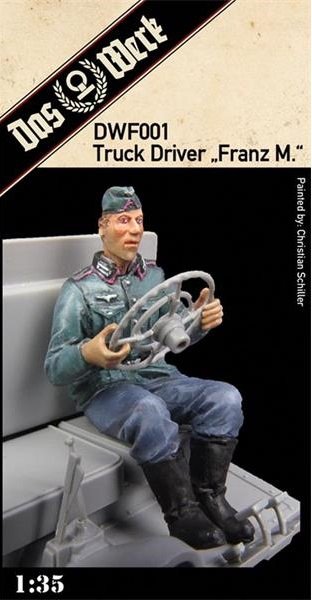 Das Werk DWF001 Driver Figure "Franz M." 1/35
