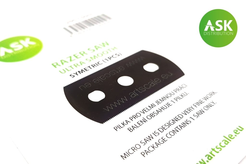 ASK T0006 Razer Saw: ultra smooth symetric (2 pcs) 70/70 teeth
