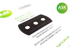 ASK T0006 Razer Saw: ultra smooth symetric (2 pcs) 70/70 teeth