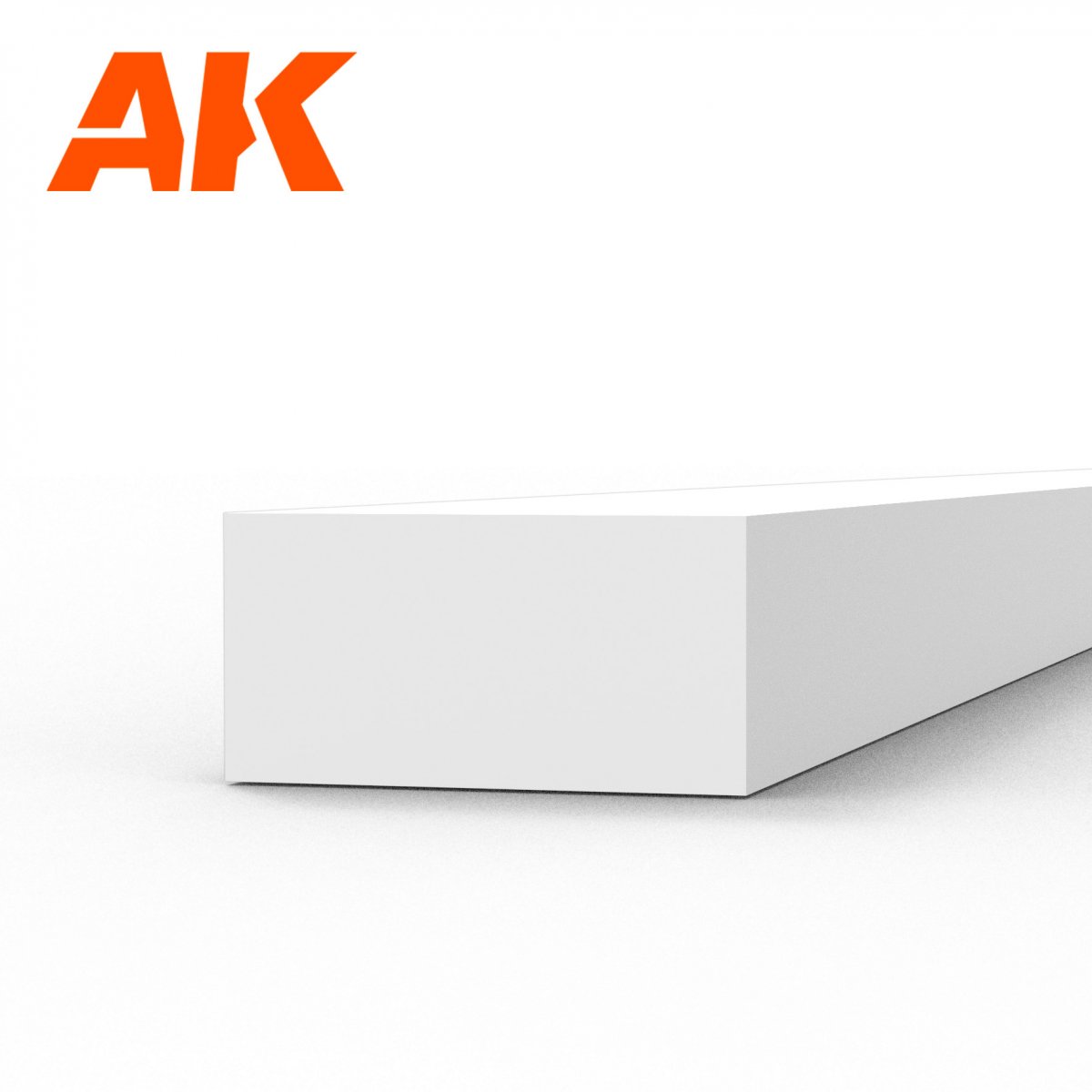 AK Interactive AK6531 STRIPS 2.00 X 4.00 X 350MM – STYRENE STRIP – (8 UNITS) – obrázek 2