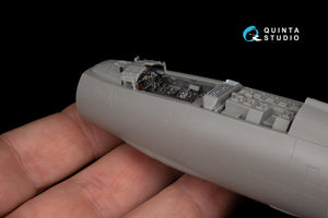 Quinta Studio QD48200 F-104J 3D-Printed &amp;amp; colored Interior on decal paper (for Kinetic ) 1/48 – image 7