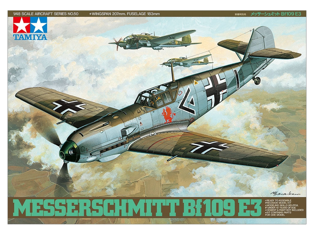 Tamiya 61050 Messerschmitt Bf109 E-3 1/48 – Bild 2