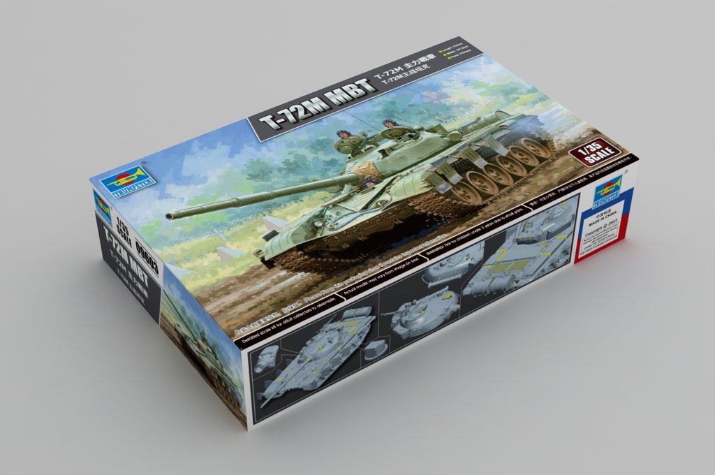 Trumpeter 09603 T-72M MBT 1/35 – Bild 2