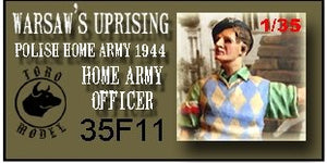 ToRo Model 35F11 Warsaw Uprising - Underground Army Officer / Warsaw Uprising 1944 - Home Army Officer 1/35 – Bild 2