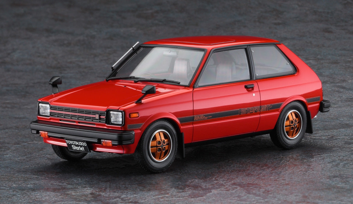 Hasegawa HC63-21163 Toyota Starlet KP61 S (3 Door) Middle Version (1980) – obrázek 2