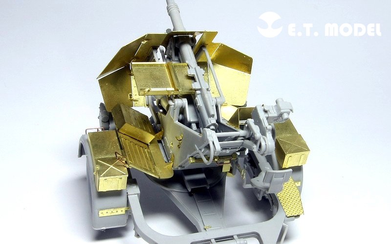 ET Model E35-025 Canon antiaérien allemand FLAK 37 de 3,7 cm de la Seconde Guerre mondiale (Pour TRUMPETER 02310) (1/35) – image 4