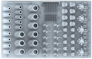 MK1 Design MD-20024 DKM Battleship SCHARNHORST DX PACK for Trumpeter 1/200 – obrázek 46