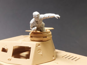 Panzer Art FI35-250 DAK Pz.lll/IV tank commander 1/35 – immagine 3