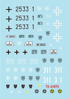 Star Decals 72-A1072 Wiking # 3. 1/72 – zdjęcie 3