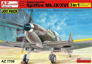 AZmodel AZ7706 Supermarine Spitfire Mk.IX/XVI 3in1 JOYPACK 1/72