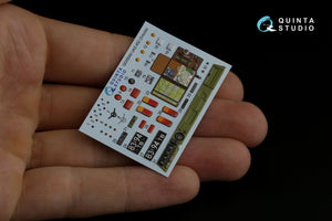 Quinta Studio QD35040 UAZ-452 3D-Printed &amp;amp; colored Interior on decal paper (Zvezda) 1/35 – image 10