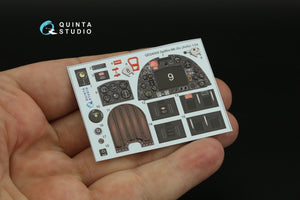 Quinta Studio QD24009 Spitfire Mk.IXc 3D-Printed &amp;amp; colored Interior on decal paper (Airfix) 1/24 – obrázek 10
