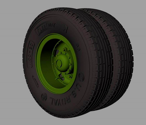 Panzer Art RE35-567 M54 Road wheels (US.Royal commercial pattern) 1/35 – image 3