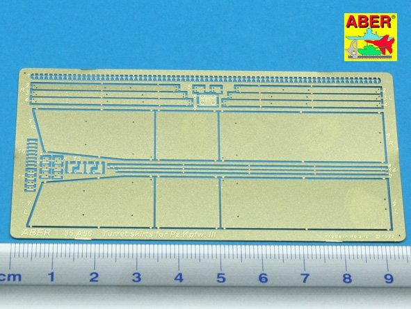 Aber 35A056 Turret covers for PzKpfw III (1/35) – image 2