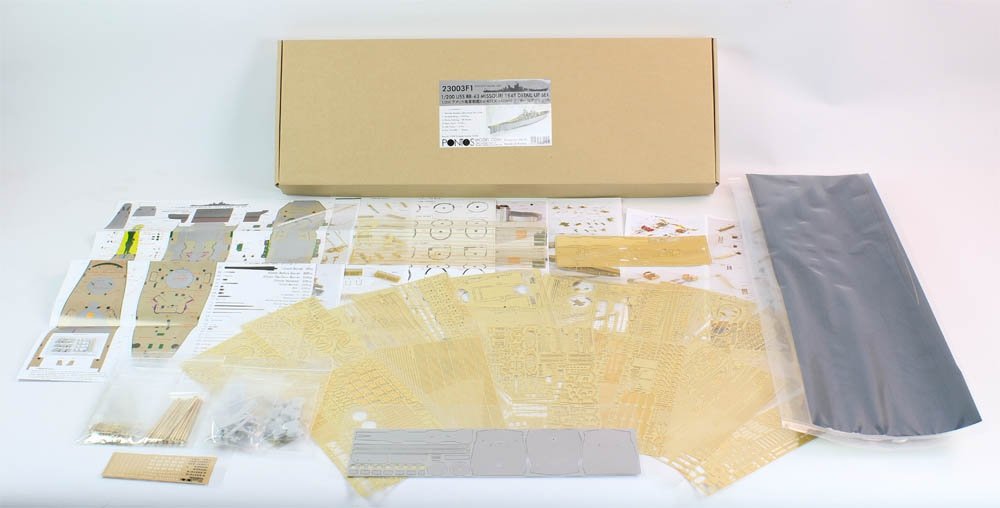 Pontos 23003F1 USS BB-63 Missouri 1945 Detail Up Set (20B Deck Blue stained wooden deck) 1/200 – image 2