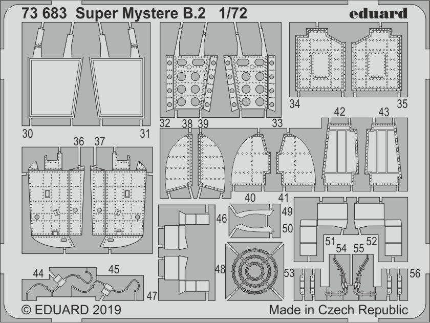 Eduard BIG72152 Super Mystere B.2 1/72 SPECIAL HOBBY – image 4
