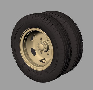 Panzer Art RE35-738 Opel Blitz Road Wheels Early (Commercial Pattern) 1/35 – zdjęcie 2