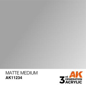 AK Interactive AK11234 MATTE MEDIUM – AUXILIARY 17ml
