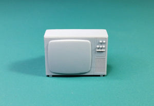 Eureka XXL E-055 Vintage Style 25 Inch CRT TV 1/35 – image 2