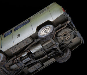 Zvezda 3644 Russian Military Van UAZ 3909 1/35 – obrázek 5