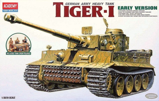 Academy 13264 Tiger I (early version) (1/35)
