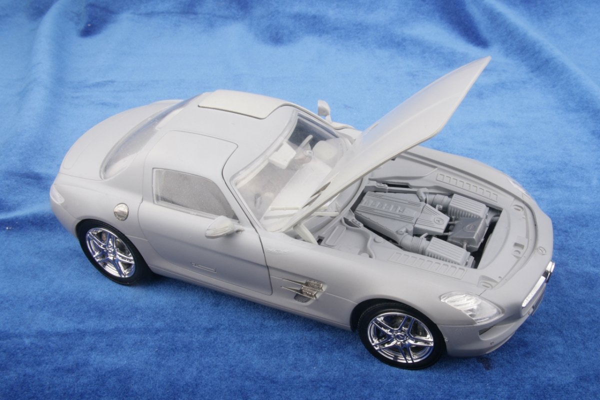KA Models KE-24053 Mercedes SLS DETAIL-UP ETCHED PART 1/24 – Bild 3