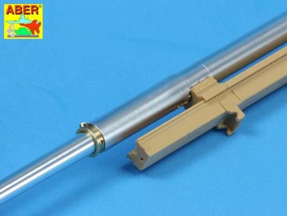 Aber 35L-152 Barrel for German A/T Self Propeled Gun Nashorn with 8.8cm Pak 43/1 L/71 (1/35) – Bild 7