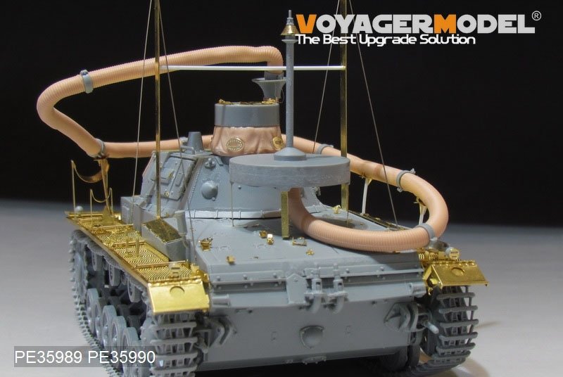 Voyager Model PE35989 WWII German Pz.KPfw.III (T)Ausf.F &amp;quot;Operation Seelowe&amp;quot; Basic For DRAGON 6877/6717 1/35 – obrázek 17
