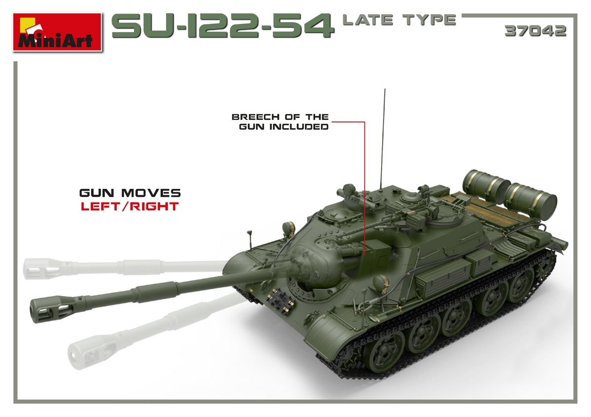 MiniArt 37042 SU-122-54 LATE TYPE 1/35 – image 3