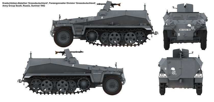 Das Werk DW16018 Sd.Kfz. 250/1 Ausf. A 1/16 – Bild 2