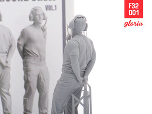 Gloria F32001 Ground Crew US Air Force vol.1 3D Printed Figures 1/32 – Bild 5