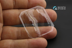 Quinta Studio QC72023 F4U-1 Corsair (Bird cage) vacuformed clear canopy (for Tamiya kit) 1/72 – image 8