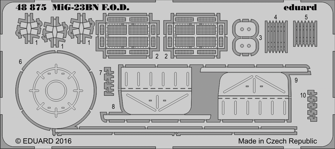 Eduard 48875 MiG-23BN FOD 1/48 TRUMPETER