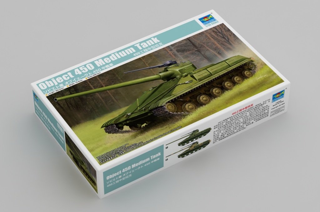 Trumpeter 09580 Object 450 Medium Tank 1/35 – Bild 2
