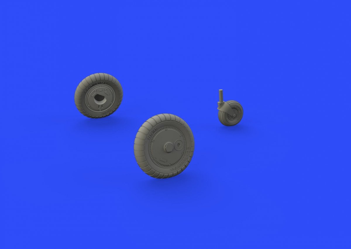 Eduard 648400 Bf 109G-6 wheels TAMIYA 1/48 – image 2