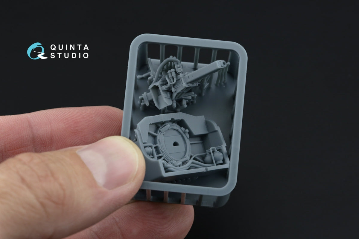 Quinta Studio QT48025 Ka-52 Gun bay with 2A42 gun (Zvezda) 1/48 – Bild 4