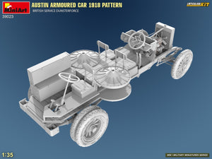 Miniart 39023 AUSTIN ARMORED CAR 1918 PATTERN. BRITISH SERVICE DUNSTERFORCE. INTERIOR KIT 1/35 – obrázek 5
