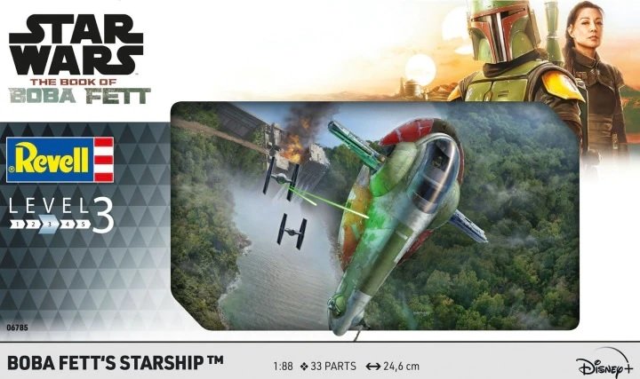 Revell 06785 The Book of Boba Fett Boba Fett's Starship 1/88