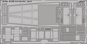 Eduard 48636 B-24D rear interior REVELL/MONOGRAM 1/48