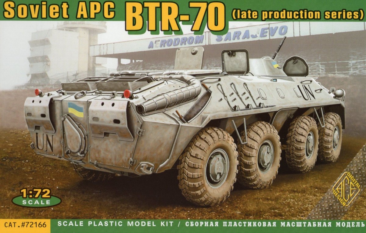 ACE 72166 BTR-70 APC (late production series) 1/72