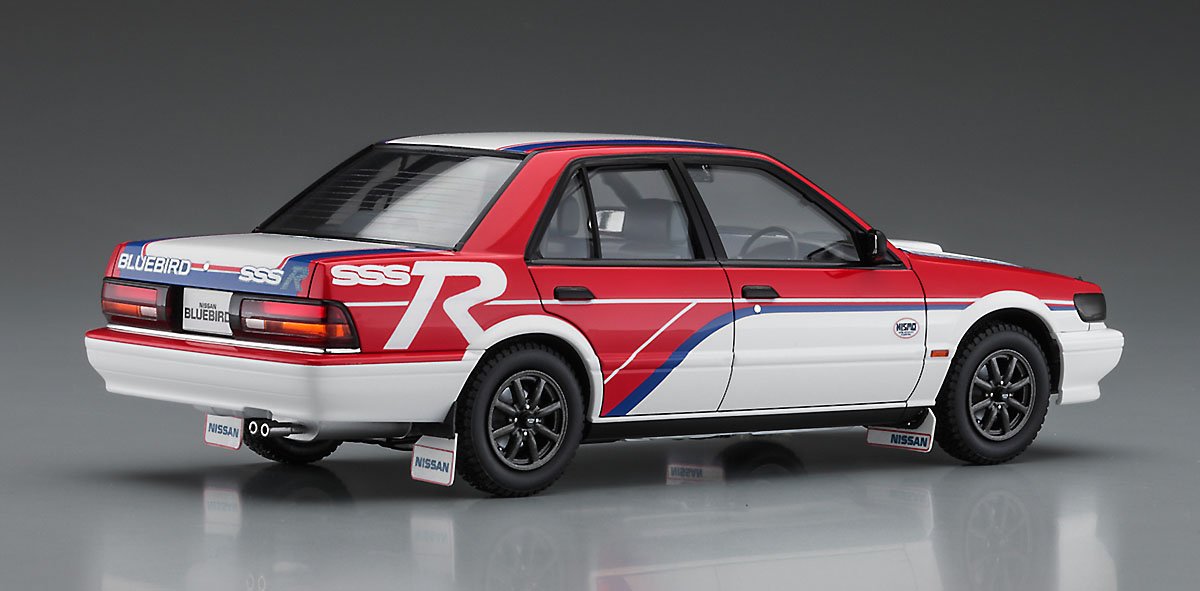 Hasegawa 20521 Nissan Bluebird 4-door sedan SSS-R (U12 type) late 1/24 – Bild 7