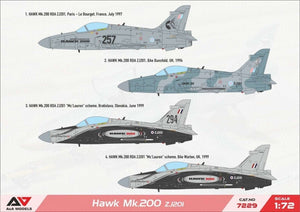 A&amp;amp;A Models 7229 Hawk 200 ZG201 - Light Multirole Fighter 1/72 – obrázek 2
