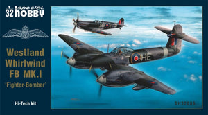 Special Hobby 32088 Westland Whirlwind FB Mk.I &amp;#39;Fighter-Bomber&amp;#39; Hi-Tech Kit 1/32