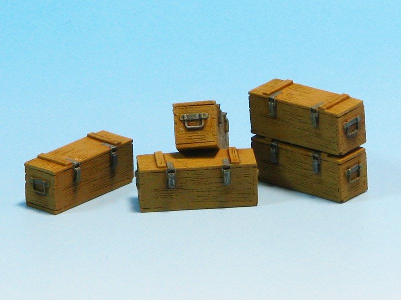Eureka XXL E-014 Wooden Ammo Boxes for 5 cm Kw.K.39 1/35 – image 3